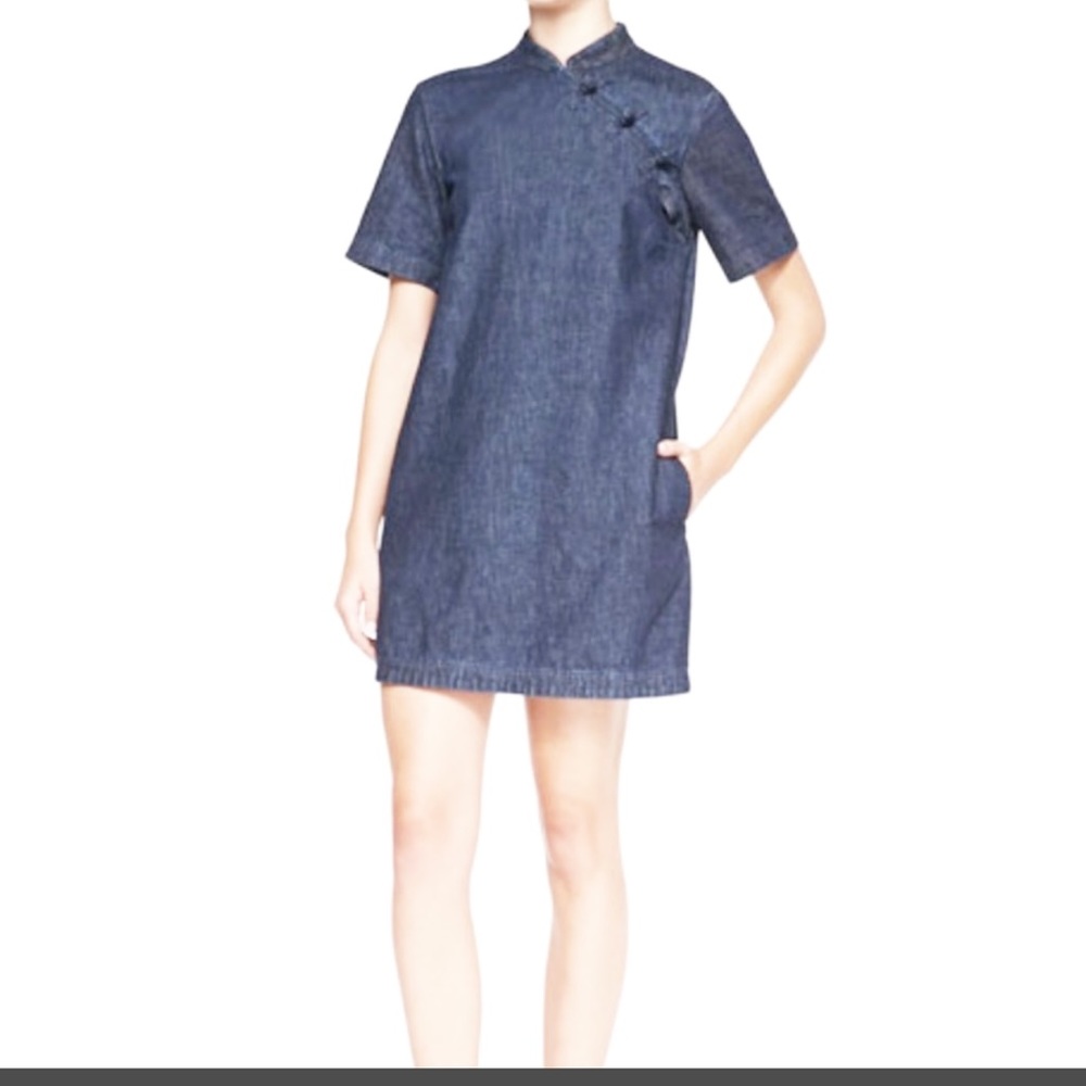 Marc by Marc Jacobs short sleeve denim dress